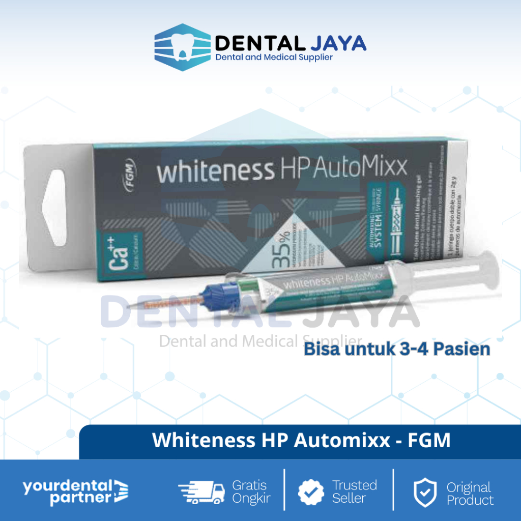 FGM Whiteness Hp Automixx Bleaching | Dental Bleaching | Pemutih Gigi
