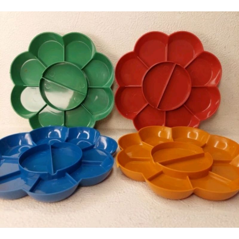 

Palet cat air plastik / Palet Lukis / piring Cat air / Tempat cat menggambar / tempat cat acrilic