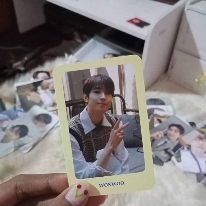 Photocard PC Wonwoo OTY OTR Ode to you off the record