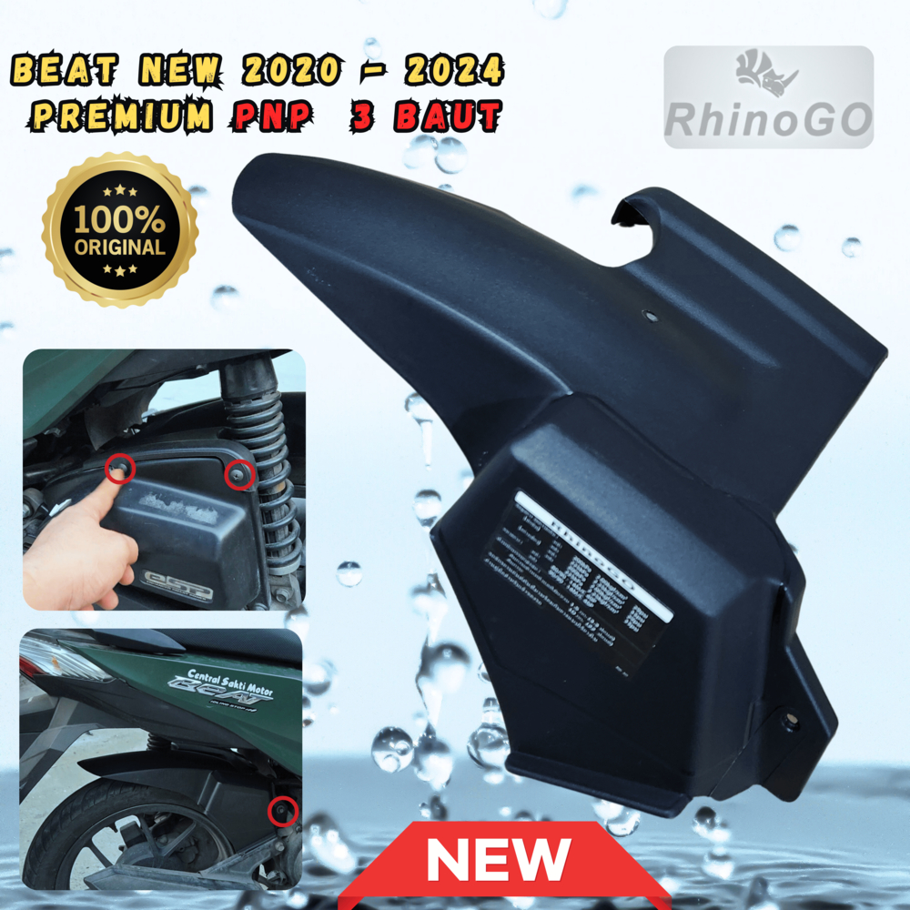 [RhinoGO]HG spakbor Kolong |beat 2020-2025 PNP 3 baut deluxe street genio scoopy