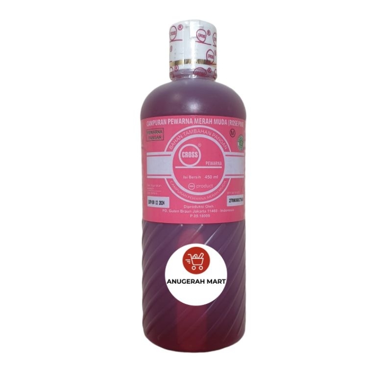 

Pewarna Cross Rose Pink 450ml