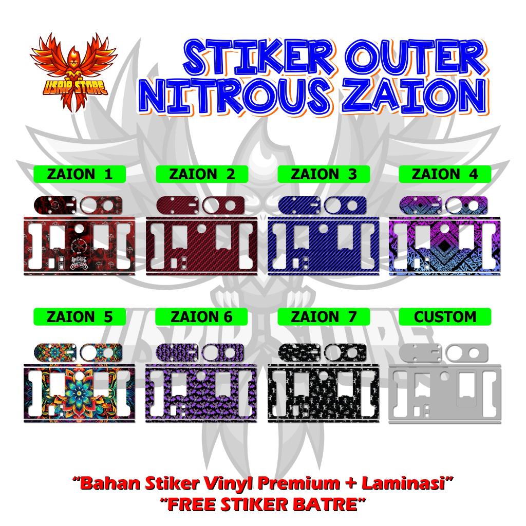 

STIKER ZAION FULL BODY PART 2