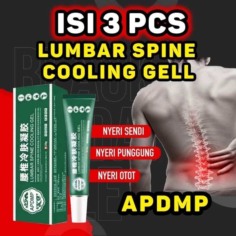 [PAKET 3 PCS] lumbar cold compress gel lumbar cold compress gel ori lumbar cold compress gel origina