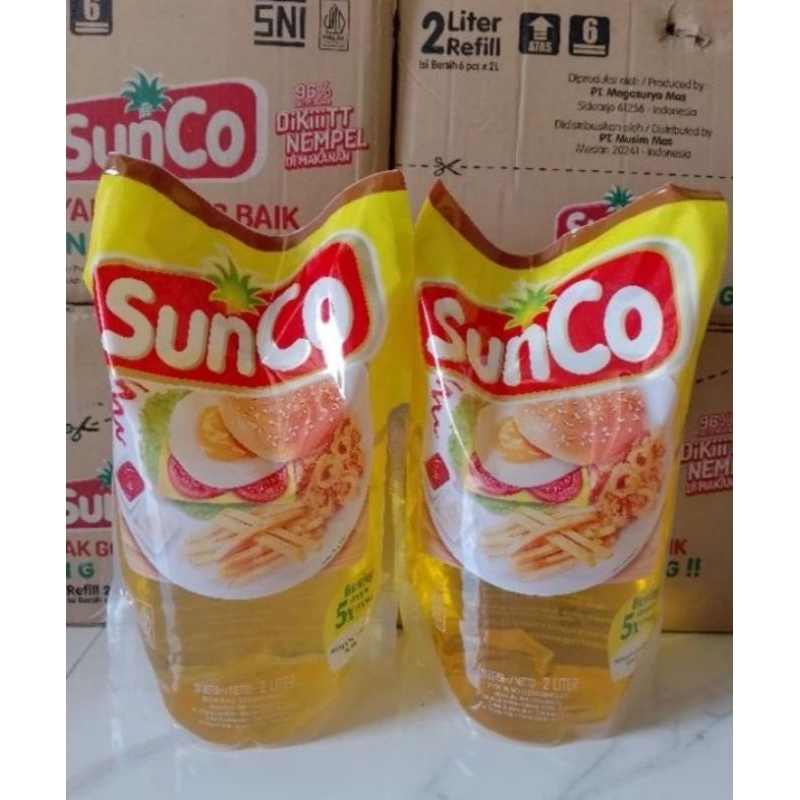 

MINYAK GORENG SUNCO 2L SATU DUS ISI 6PCS