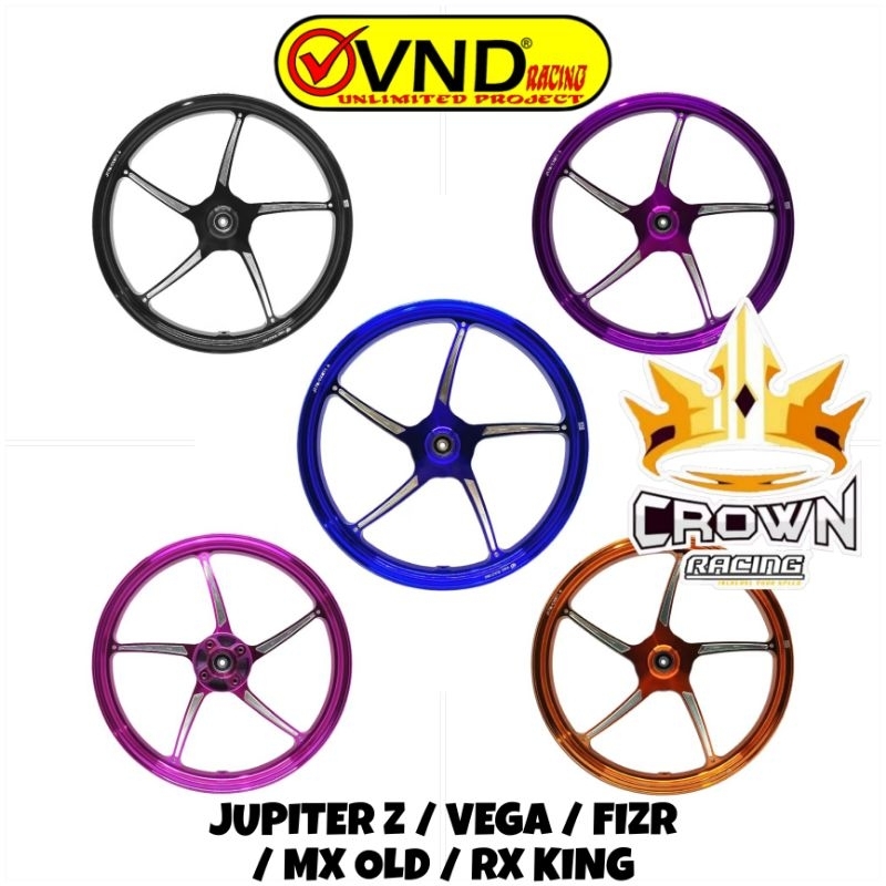 Velg VND AK 5000 Ring 17 Yamaha Jupiter Z / Vega / FIZR F1ZR / MX Old / RX King