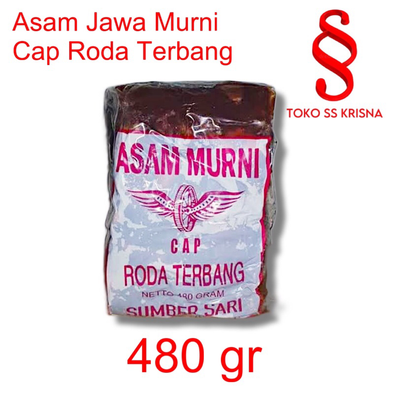 

Asam Jawa Murni Cap Roda Terbang 480gr