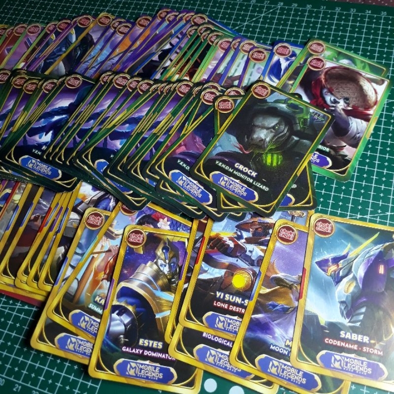 Kartu Choki Choki Mobile Legends RANDOM