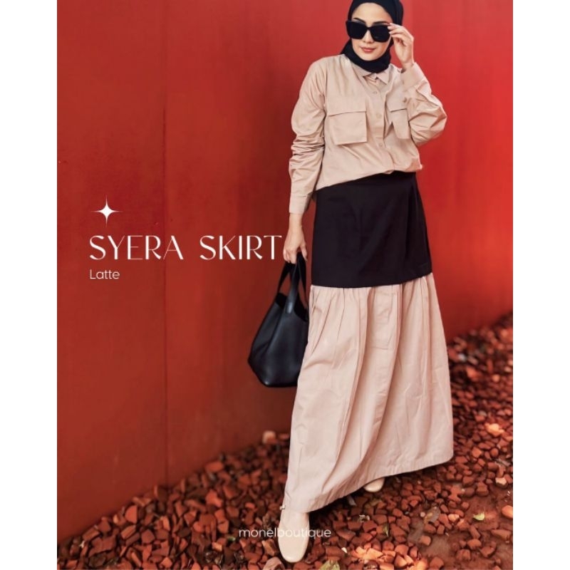 MONEL (Syera Top Latte/Syera Skirt Latte) @monel_chavians