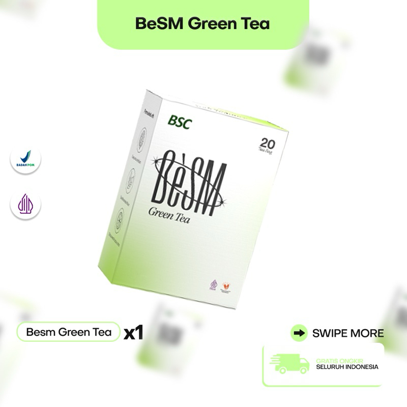 

BESM - BeSM Green Tea Isi 20 - SPECIAL BUNDLING