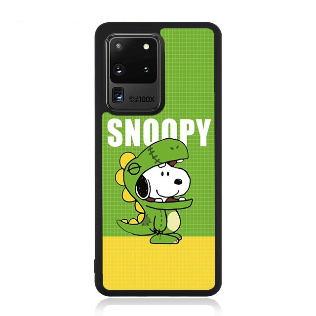 Phone Case Samsung Galaxy S25 S24 S23 S22 S21 S20 S10 Ultra Plus Fe Custom Softcase SNOOPY Dino