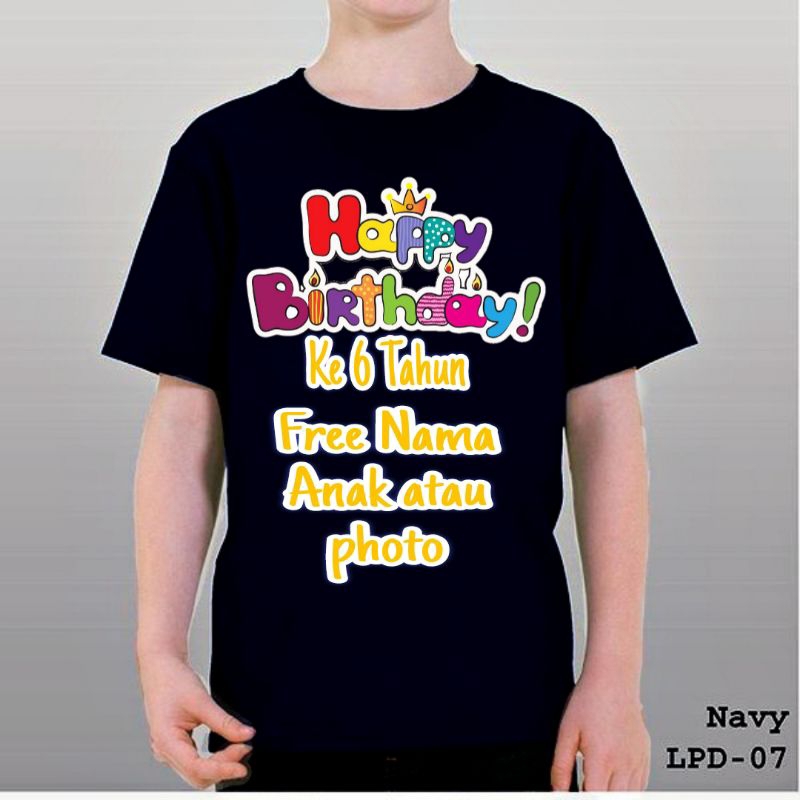 Kaos kado ulang tahun kaos anak kado ulang tahun