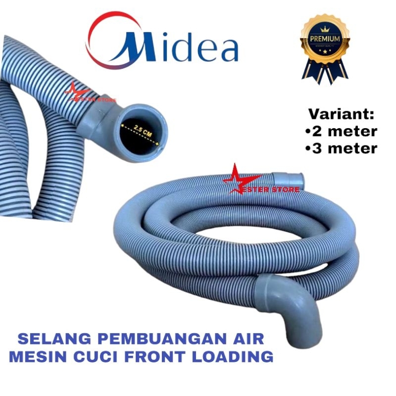 Midea Selang pembuangan air mesin cuci midea front loading