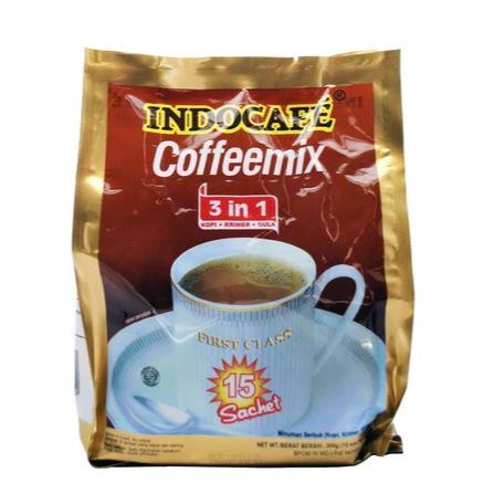 

INDOCAFE COFFEEMIX Kopi Mix Kopi Krimer Gula (15 pcs x 20 gr)