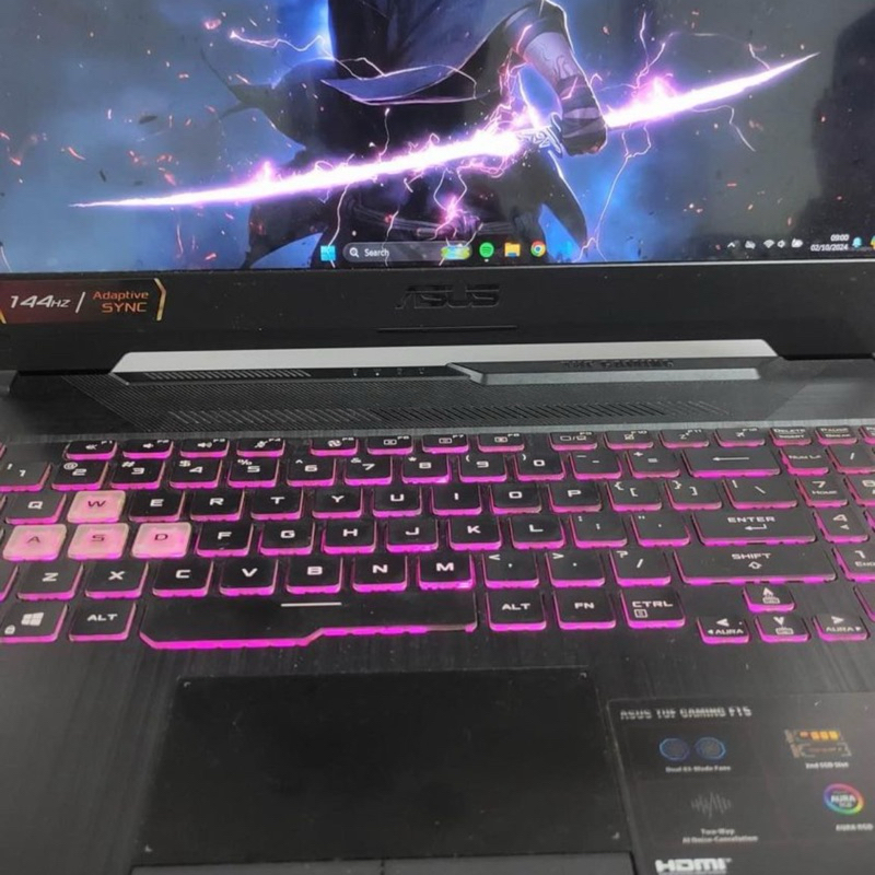 laptop asus tuf f15 fx506hc