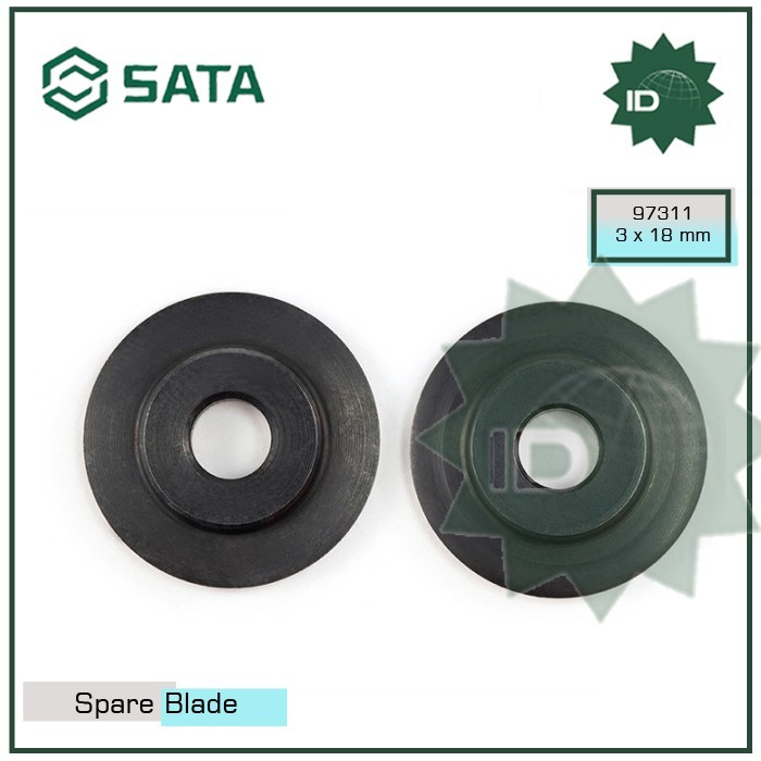 

Pisau PVC Tube Cutter 97311 2PC SPARE BLADE 3.0MM x 18MM SATA