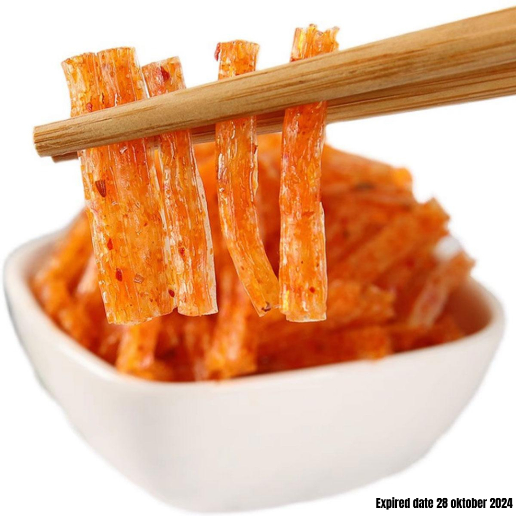 

Yummy - Weilong Latiao cemilan pedas manis snack import 28 gr ( Halal snack import )