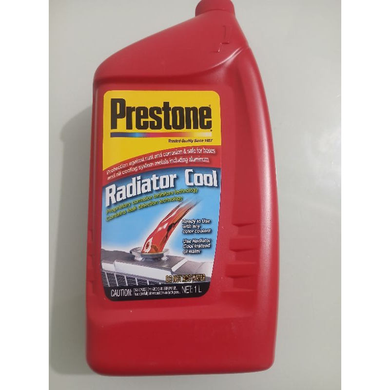 air radiator coolant 1liter prestone ( merah )