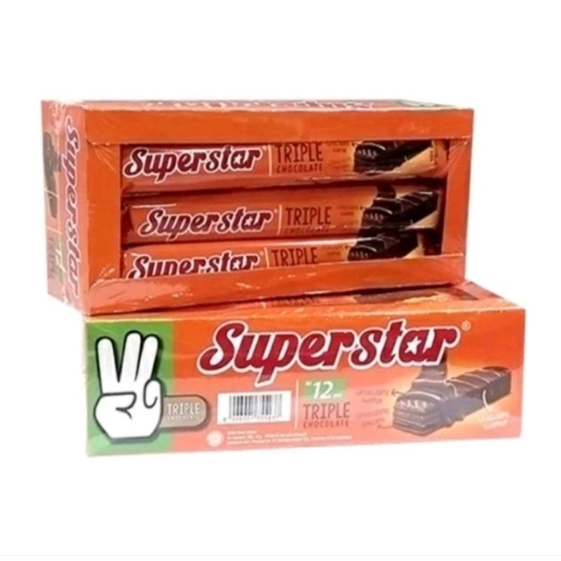 

SUPERSTAR TRIPLE COKLAT ISI 20PCS