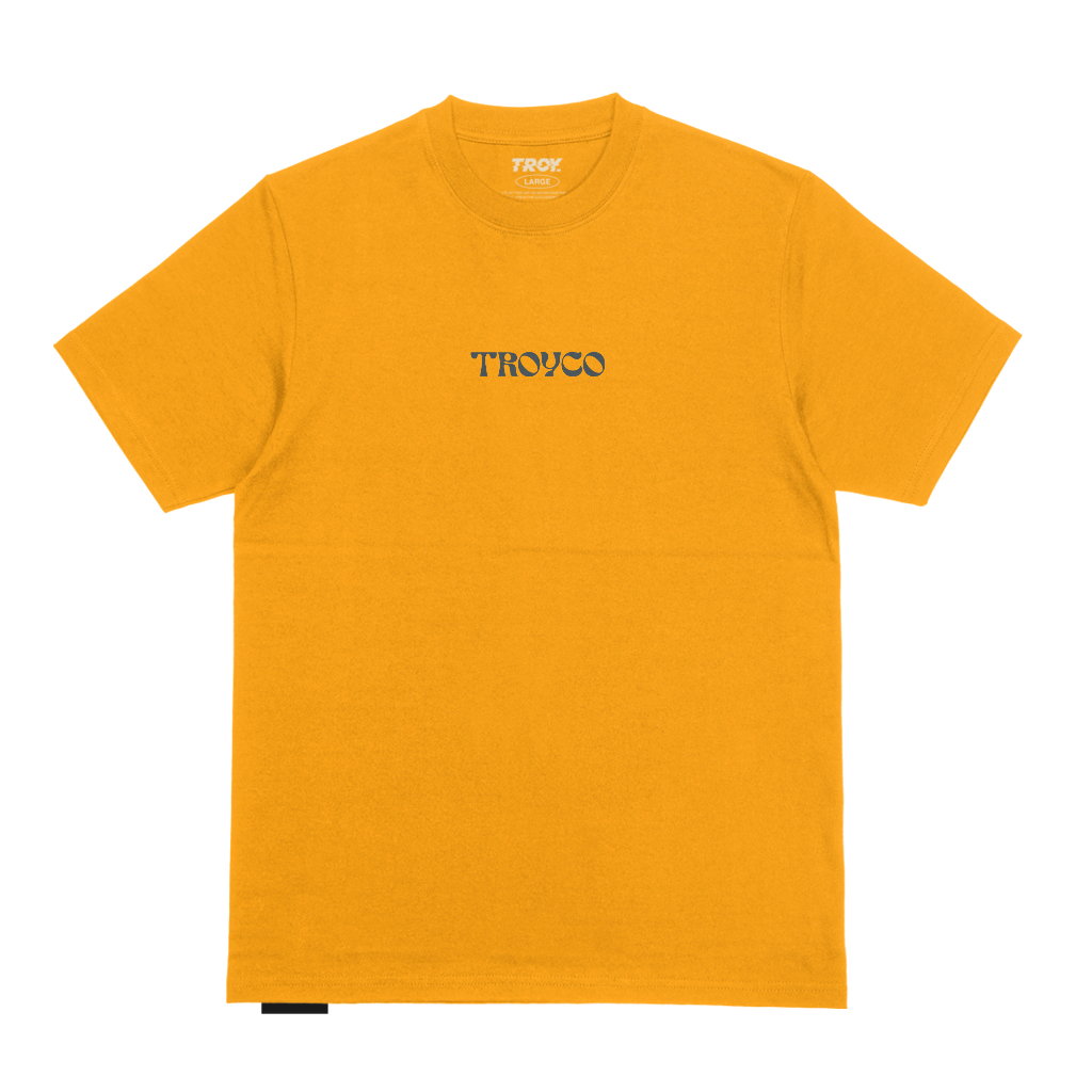 Troy Company Tshirt Yellow Mustard Dream Surf - Kaos Lengan Pendek Kaos Kuning Mustard MTD 2748