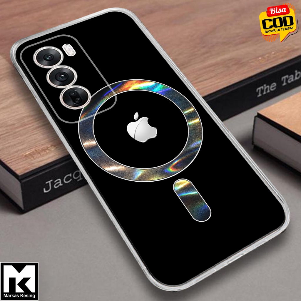 Softcase OPPO RENO 12 PRO 5G - Clear Case  MOTIF  ( LG ) - Anticrack - Case Bening - Softcase Hp - C