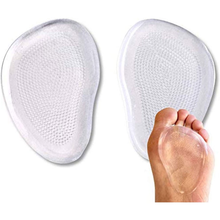 HS SHOES PAD GEL INSOLE KAKI DEPAN GEL SILICON BANTALAN SEPATU BAHAN GEL SILICON 1 Pasang Insole Gel