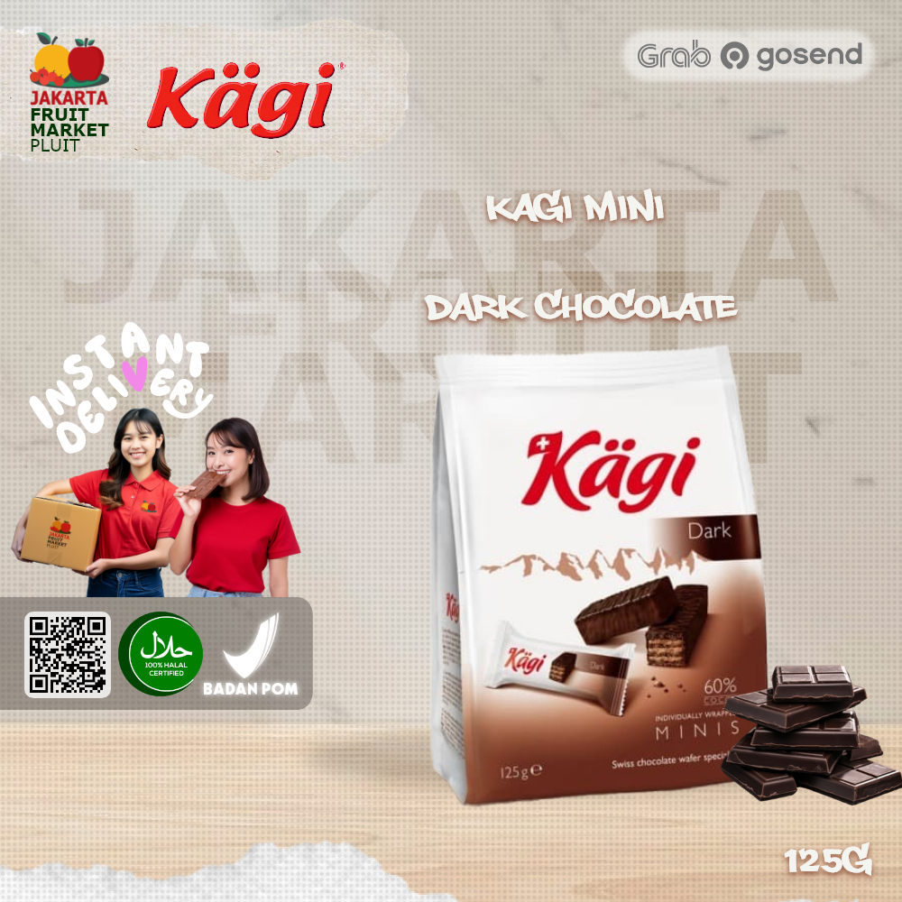 

KAGI MINI DARK CHOCOLATE 125G