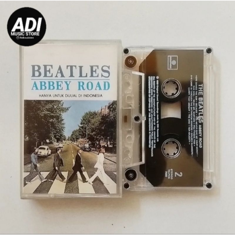 USED The Beatles - Abbey Road (Kaset Tape Pita)