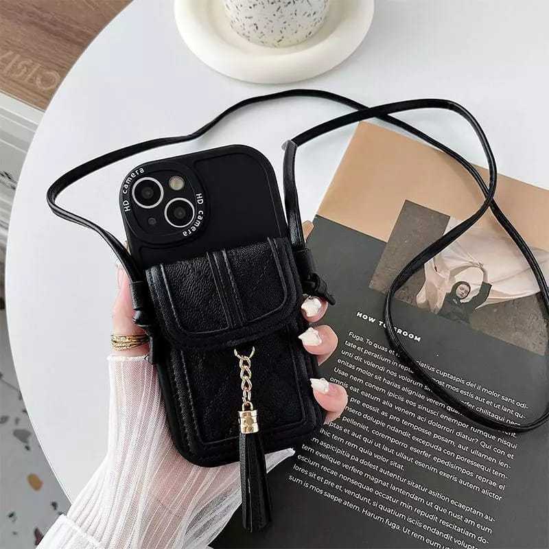 Oppo Casing Dompet Selempang Tali all tipe MCJ16  A1k A11k A12 A15 A16 A17 A18 A3 A31 A33 A3s A35 A3