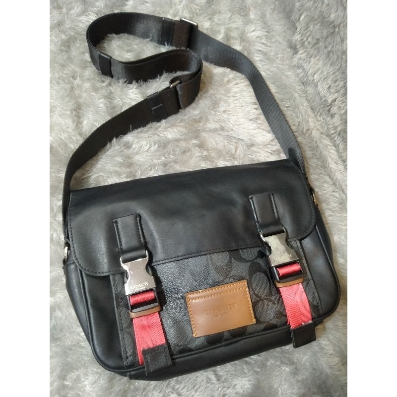 Tas Coach* Track Crossbody sling bag secondd preloved