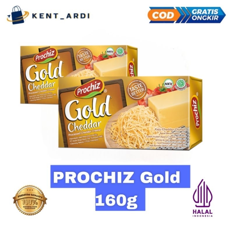 

KEJU PROCHIZ Gold 160gr - PROCHIZ Gold Cheddar 160gr - KEJU MURAH - KEJU PARUT PROCHIZ