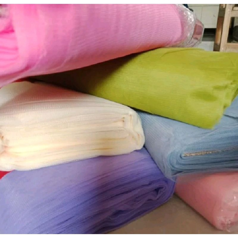 KAIN TILE (100x125 CM) PEMBUNGKUS SESERAHAN HANTARAN/KERANJANG BUAH/PARCEL HAMPERS