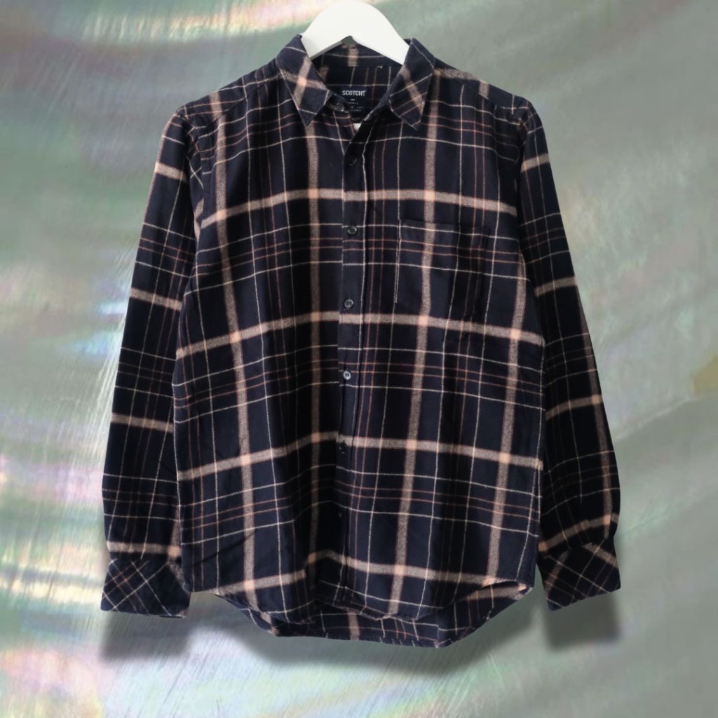 Scotch Stripe Flanel Shirt / Kemeja Flanel Garis-Garis