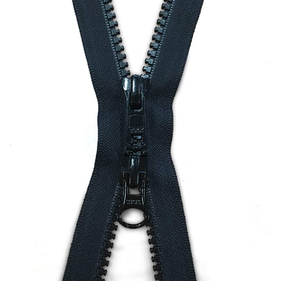 Resleting Jaket YKK 2 Kepala 200cm Sleting Zipper Vislon Double Head 5VS 200 cm 2meter Seleting 2 me