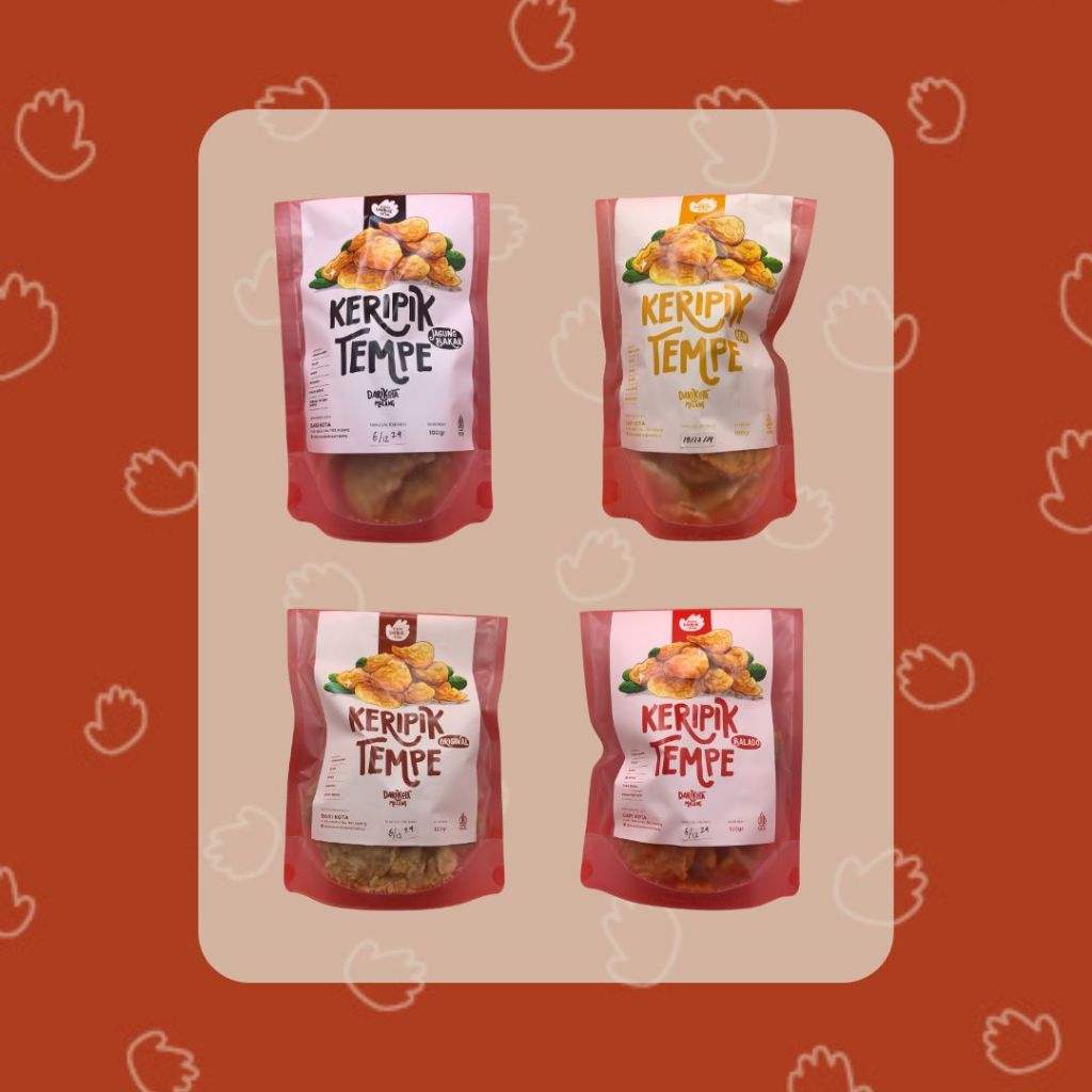 

DARIKOTA Keripik Tempe | Balado | Keju | Jagung Bakar | Original