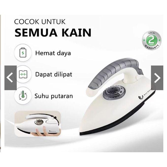 HAOYE Setrikaan Portabel Setrika Portable Travel mini /setrika lipat
