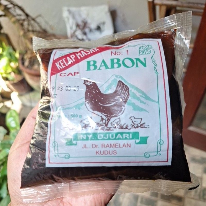 

Kecap Babon Kecap Manis Asli Kudus 500 Gram