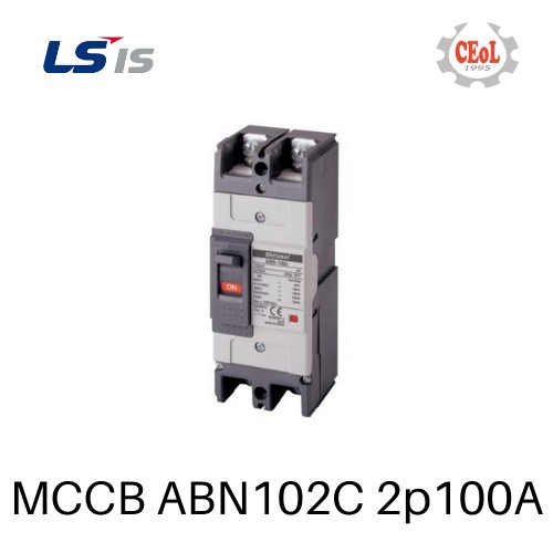 MCCB ABN102C 2p100A Metasol LS / Breaker 2pole 100A LS / LG