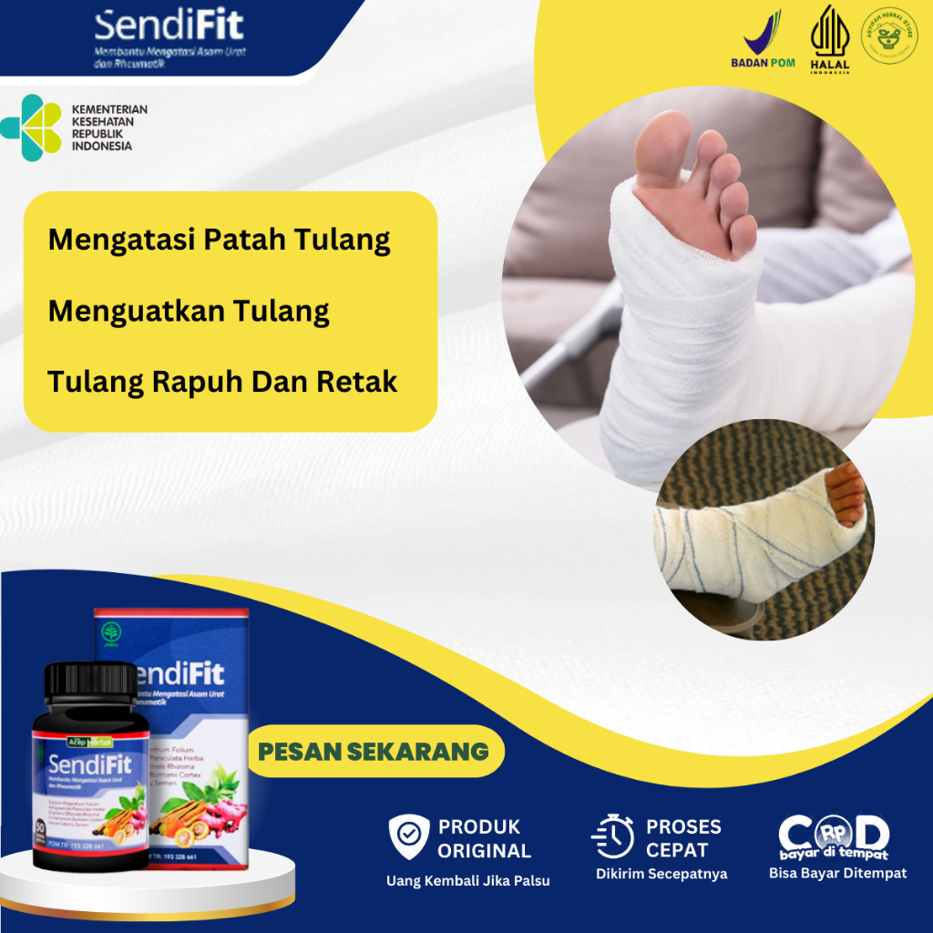 Obat Patah Tulang, Obat Tulang Retak Dan Patah, Obat Penyembuhan Patah Tulang, Obat Lutut Keropos, O