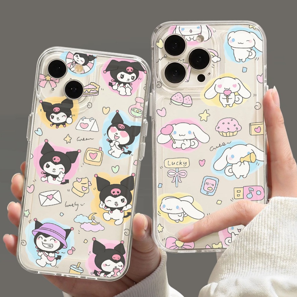 Casing Trand - SoftCase Clear Ready For Oppo A15 A15s A5s A7 A12 A17K A38 A58 A16 Reno 11F 12 12F A1