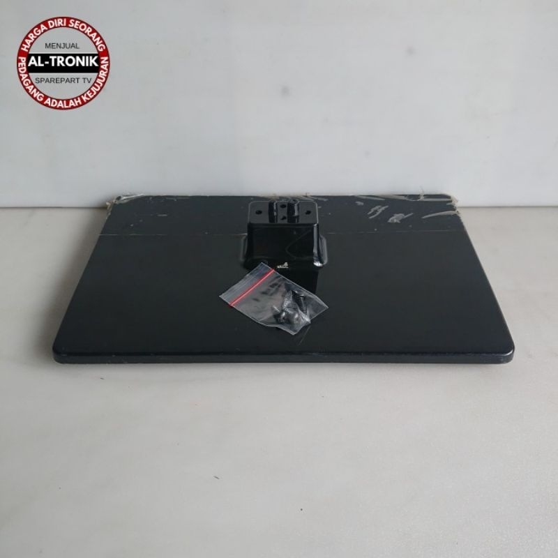 DUDUKAN STAND BASE KAKI TV LED POLYTRON 24 INCH TYPE PLD 24D558 24D KAKI POLITRON PLD24D558