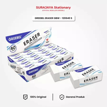 

Penghapus Eraser Stip Greebel / GBW 120640S 1 PCS