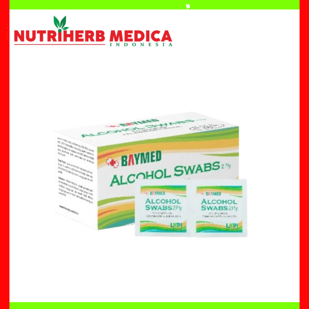 Alkohol Swab Baymed Alcohol Swabs Tissue Swab Alkohol Tisu Bay Med Alkoholswab