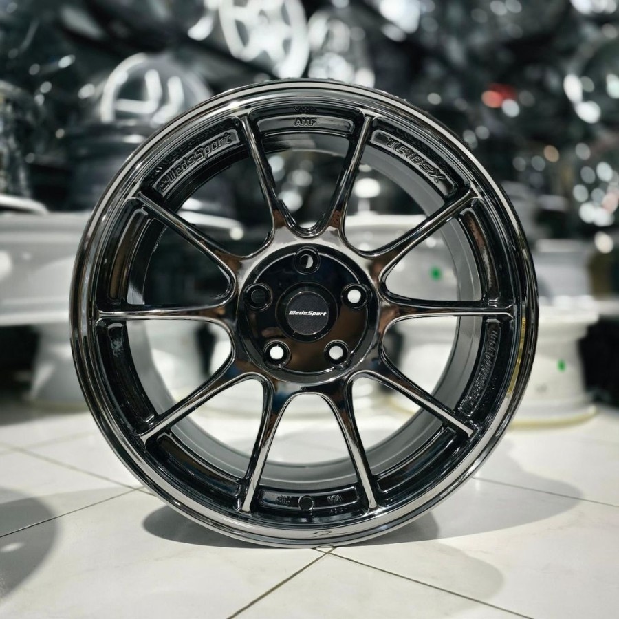 velg racing 17 TC105X BLACK CROME ET 35 R17 Innova hrv crv civic brv