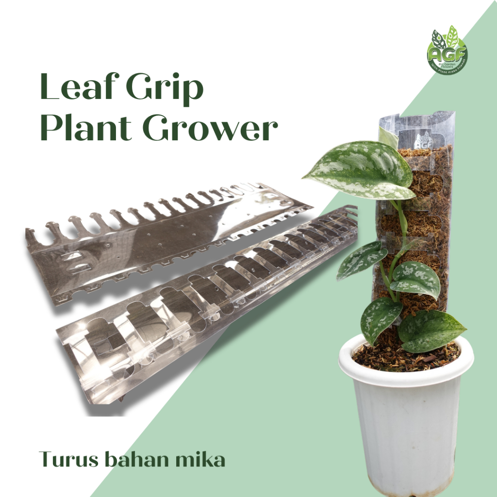 Leafgrip Turus Plastik - Penyangga Tanaman Aesthetic