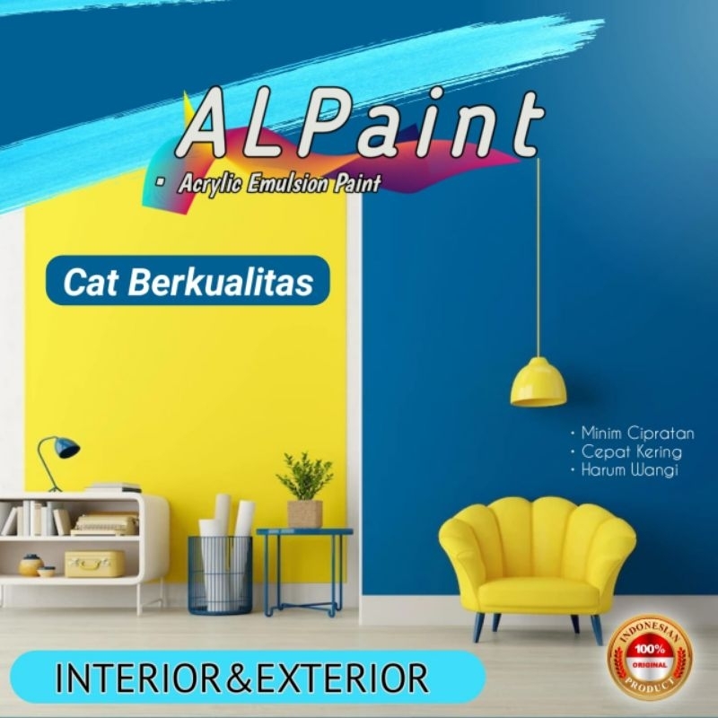 CAT TEMBOK ALPAINT | CAT TEMBOK MURAH | CAT TEMBOK BERKUALITAS | CAT TEMBOK ANTI JAMUR | CAT TEMBOK 