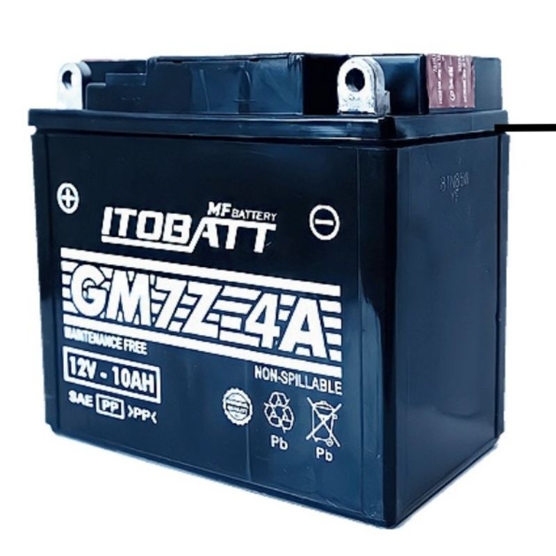 AKI untuk Motor 3Roda VIAR (GM7Z-4A)