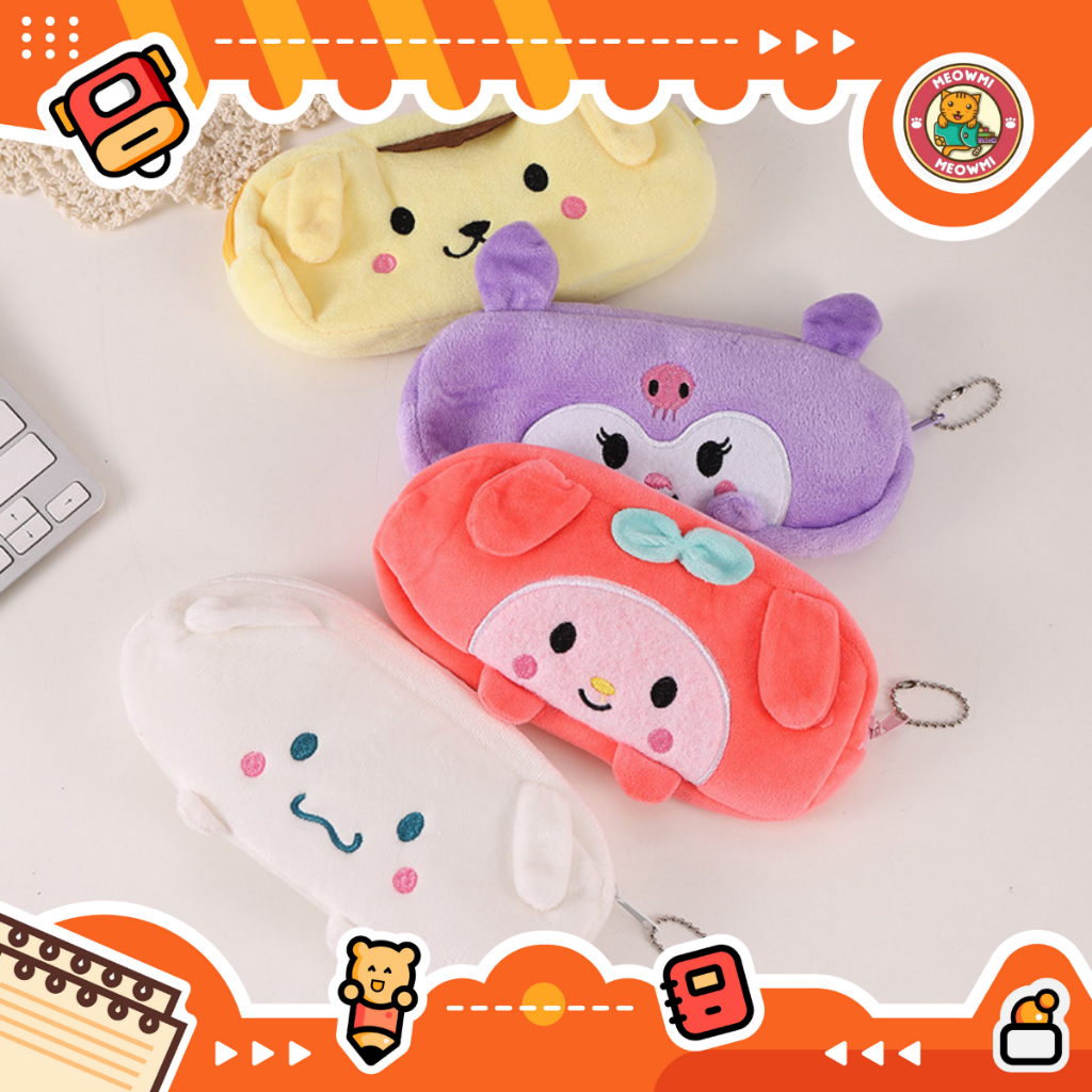 

Tempat Pensil Karakter Kartun Sanrio Lucu Bahan Lembut PC0213