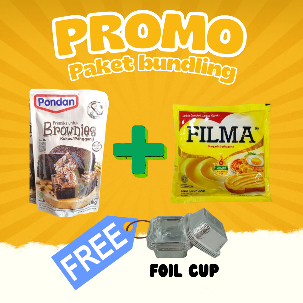 

Paket pondan brownies filma margarin