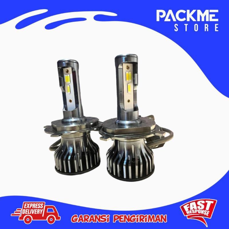 Lampu LED Headlamp 3 color F2 H4 60watt