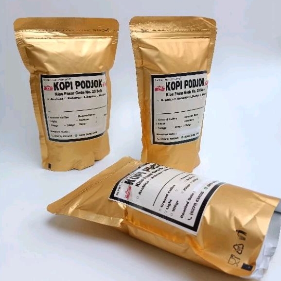 

GFD Kopi Lanang Pojok Podjok Robusta Pasar Gede Solo
